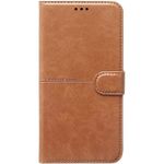 جراب جلد وش و ظهر قابل للطى لهاتف - بنى سامسونج Galaxy M31