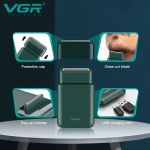 product_image_name-VGR-ماكينة حلاقة كهربائية احترافية لتجميل الوجه وتشذيب اللحية، بشفرات متناوبة-2
