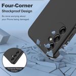 product_image_name-Generic-غطاء خلفي نحيف وخفيف الوزن مصنوع من السيليكون الناعم والبولى يوريثين المقاوم للحرارة مع تشطيب غير لامع. مقاوم للصدمات وبصمات الأصابع. مصمم لهاتف سامسونج جالاكسي A17 5G بواسطة Zobitek، أسود.-4