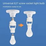 Generic Smart E27 PIR Motion Sensor Lamp Holder – Automatic Light Socket with Adjustable Timer & Lux Control Energy Saving - image 2