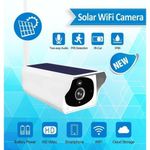 Solar Wifi Camera - White