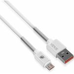 Cable (Micro) VI-C510 Fast Charging and data transfer - 3.1amps 1 Meter compatible with apple iphone - White