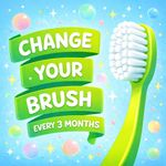 product_image_name-Funny-Pack of 2 – Kids’ Toothbrush – Extra Soft + Cap (2+)-2