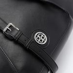 Dejavu Shoulder Bag Solid Pattern - Black - image 3