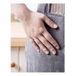 product_image_name-Generic-® Adjustable Apron with Pockets - Towels on Both Sides Stitched Coral Velvet Durable Lines Waterproof Cooking Aprons Suitable for Home Kitchen, BBQ, Restaurant-3