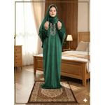 إسدال صلاة قطيفة وجه واحد ناعم