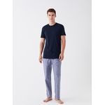 product_image_name-LC Waikiki-تي شيرت بيجاما قصير الأكمام للرجال من LC Waikiki-4