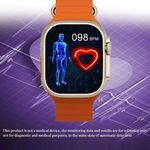 product_image_name-Generic-X9 Ultra 2 Smart Watch with Super AMOLED Screen - Gold-2