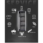 product_image_name-Generic-مجموعة مفكات براغي دقيقة ممتازة 24 في 1، مجموعة ادوات مغناطيسية صغيرة للالكترونيات والجوال واللابتوب-3