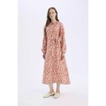 product_image_name-Defacto-Woman Tipped Neck Relax Fit Long Sleeve Woven Dress - Tile-4