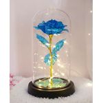 product_image_name-Generic-وردة مضيئة تحت قبة زجاجية، ديكور منزلي، قاعدة سوداء، هدية رومانسية، وردة المجرة في قبة زجاجية هدية عيد ميلاد للنساء الأم الجدة الزوجة ذكرى يوم الحب (أزرق)-1