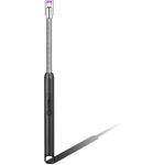 product_image_name-Generic-ولاعة بلازما كهربائية قابلة لإعادة الشحن، للمطبخ والشواء والشموع والتخييم وموقد الغاز، شحن USB، مقاومة للرياح بدون لهب، رقبة مرنة 360° مع شاشة ليد للبطارية، لون أسود-1