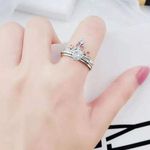 product_image_name-Generic-خاتم التاج الفضي الإيطالي عيار 925 - مقاس حر-5