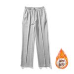 Drawstring Sweatpants Men's Fashion Casual Wide-leg Pants Men Streetwear  Loose Straight Trousers Mens Joggers Track