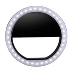 product_image_name-Generic-حلقة اضاءة لصور السيلفي للهواتف الذكية مع 3 مستويات سطوع - اسود-2