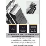 product_image_name-Kemei-ماكينة حلاقة كهربائية لاسلكية بشاشة LCD قابلة لإعادة الشحن بمنفذ USB مع ماكينة تشذيب اللحية منبثقة للرجال (KM-2028) ذهبي من كيمي-2