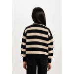 product_image_name-Defacto-كارديجان بناتي قصة عادية بياقة V-3