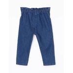 product_image_name-LC Waikiki-Elasticated Waist Basic Baby Girl's Jeans-3