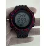 product_image_name-Generic-Digital Sports Watch – Black Case with Color Splash Design, LED Display, Water-Resistant, Unisex Casual Watch-3