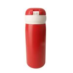 product_image_name-Generic-350ml Stainless Steel Thermal Water Bottle for Kids – Modern Cartoon Bear Design – RED-2