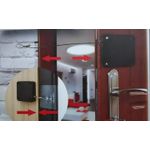 product_image_name-Generic-مزلاج باب أوتوماتيكي يعمل بالحساس لتركيب سهل وبدون حفر - يضمن هذا المزلاج المتقدم عملية هادئة وسلسة، مما يجعله مثاليًا للمنازل والأماكن التجارية.-8