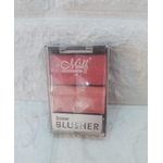 product_image_name-M.N-4 Colors Blush Highlighter Palette Makeup Rose Eyeshadow Face Bronzer Shimmer Powder Contour Concealer-3
