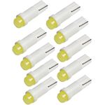 مجموعة لمبات إضاءة LED للسيارة من كابر سافايا - 10 قطع - أبيض