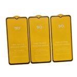 product_image_name-Generic-Samsung Galaxy A12 Tempered Full Glass 9D Screen Protector - 3pcs - Black-1