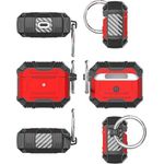 product_image_name-Generic-جراب لسماعات أبل إيربودز برو من الجيل الثاني، جراب متين مقاوم للصدمات مع مشبك آمن، تصميم من ألياف الكربون، مادة خفيفة الوزن مضادة للخدش، لون أسود أنيق، حماية شاملة (أزرق)-3