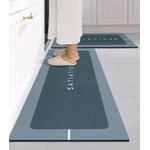 product_image_name-Generic-حصيرة جلدية ناعمة للحمام والبلاط السيراميكي لمنع الانزلاق في المنزل أو الحمام رمادى لون رمادى-3