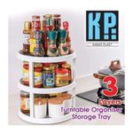 product_image_name-General-Turntable Organiser Storage Tray -  3 Turns-1