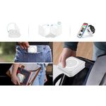 product_image_name-Generic-شاحن هاتف وساعة وآيربودز لاسلكي QI محطة شحن قابلة للطي - 3X1 أبيض-7