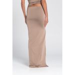 OUTDATED Ruched Skirt - Cafe - image 3
