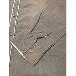 product_image_name-Generic-قميص رجالي قطن اكمام طويلة ممزوج اللون بين الرمادي والبني-4