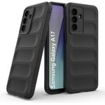 product_image_name-Generic-جراب حماية سيليكون وبولي يوريثين مقاوم للحرارة بتصميم ملائم ومرن وناعم، مقاوم للصدمات مع حماية للكاميرا، لموبايل سامسونج جالاكسي A17 شبكة الجيل الرابع 4G/ شبكة الجيل الخامس 5G من دلع موبايلك، أسود-1