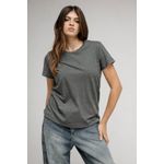 product_image_name-Generic-تيشيرت Feathers نسائي بقصّة منتظمة (Regular Fit)، بياقة دائرية وأكمام قصيرة، مصنوع من قطن 100%-1