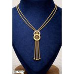 product_image_name-Generic-سلسلة حريمي ستيل تركي بتصميم متعدد السلاسل مع حلقتين متداخلتين وتفاصيل متدلية تمنحك إطلالة أنيقة وجذابة-5