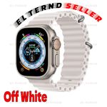 product_image_name-Generic-سوار من السيليكون بفتحات مموجة متوافق مع ساعة ابل سلسلة 8 الترا مقاس 49 ملم - اوف وايت-1