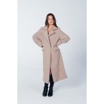 Carina Button-Front Midi Coat