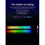 product_image_name-Generic-شريط ضوء LED، أنوار إيقاع موسيقى بتحكم صوتي مع مستشعر عالي الحساسية، شريط ضوئي محيط يعمل عبر USB، 8.9 × 2.0 × 1.2 بوصة مفعّل الصوت RGB-2