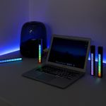 product_image_name-Generic-شريط ضوء LED، أنوار إيقاع موسيقى بتحكم صوتي مع مستشعر عالي الحساسية، شريط ضوئي محيط يعمل عبر USB، 8.9 × 2.0 × 1.2 بوصة مفعّل الصوت RGB-3
