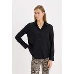 product_image_name-Defacto-قميص كم طويل اوفر سايز بياقة قميص-4