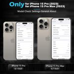 product_image_name-Generic-ايم لاكيز واقي عدسة الكاميرا لموبايل ايفون 15 برو - ماكس زجاج مقسى بدرجة صلابة 9 وغطاء معدني بحلقة فردية مضادة للخدش تصميم اصلي عالي الدقة تيتانيوم طبيعي-7