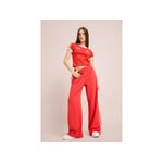 product_image_name-Defacto-Woman Wide Leg Trousers - Red-2