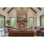 product_image_name-Generic-تابلوه منظر طبيعي المطل جوبلان خامات عالية الجودة فريم خشب طبيعى ذهبى مقاس 63 في 92 سم-4