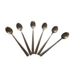 product_image_name-Generic-مجموعة من 12 ملعقة كوكتيل من الفولاذ المقاوم للصدأ بمقبض طويل (عالية الجودة)-2