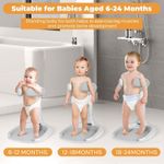 product_image_name-Generic-حامل استحمام الطفل القابل للتعديل من كاليريكس - قائم بذاته بارتفاع قابل للتعديل ومقبض امان، حوض استحمام صغير قابل للطي مع حامل للاطفال من عمر 6-36 سنة-8