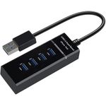 product_image_name-Generic-موزع USB 3.0 شامل وفائق السرعة بـ 4 منافذ - محمول نحيف للغاية باضاءة LED وكابل محول للكمبيوتر الشخصي والنوت بوك وذاكرات فلاش وغيرها من الاجهزة، أسود-1