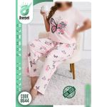 بيجامة صيفية للنساء بمقاس كبير