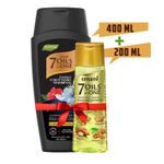 product_image_name-Emami-Double Conditioning Shampoo - Black Seed 400ml + 7-in-1 Hair Oil - 200ml-1